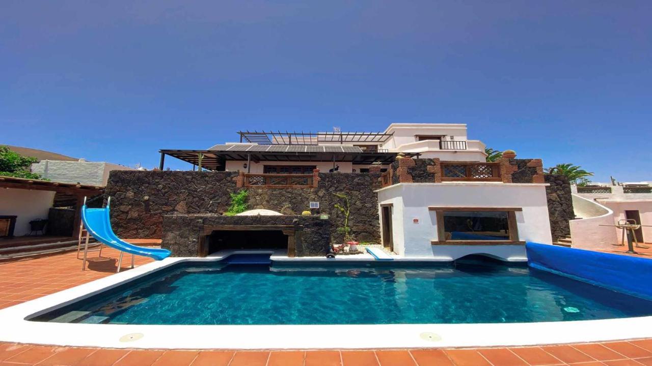 Willa Preciosa Casa Cristian Y Maria Con Piscina Privada Tías Zewnętrze zdjęcie