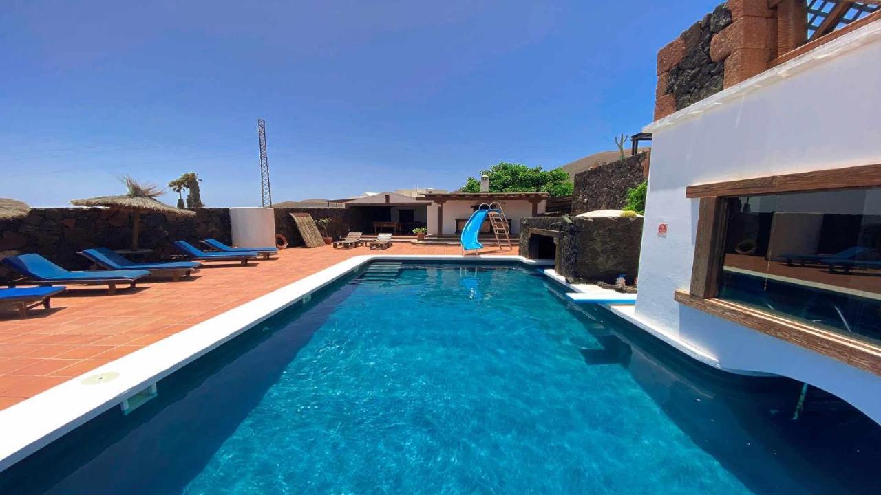 Willa Preciosa Casa Cristian Y Maria Con Piscina Privada Tías Zewnętrze zdjęcie